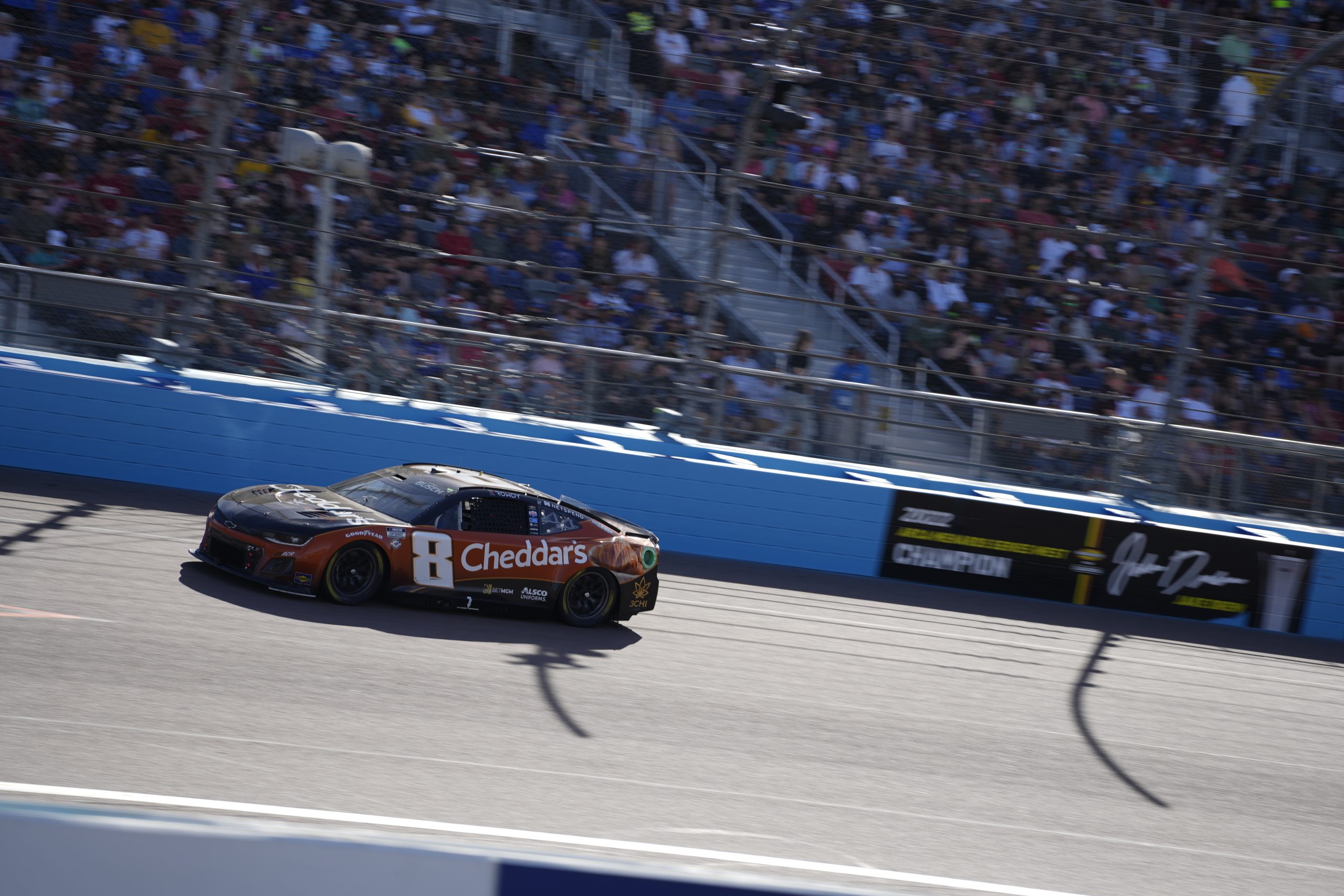 Busch fought an uphill battle during Stage 2 of the United Rentals Work United 500 at Phoenix. (Photo: Christopher Vargas | The Podium Finish)