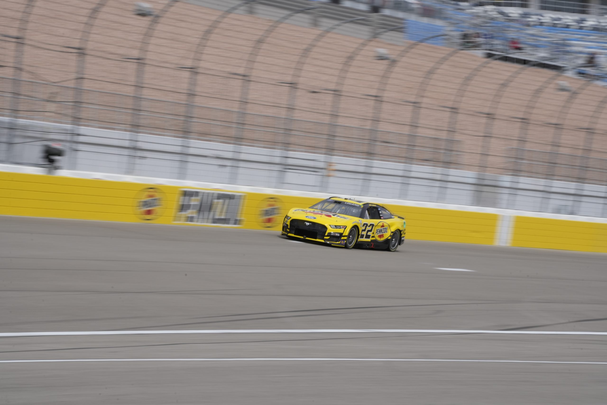 Logano rocketed to his first pole of 2023. (Photo: Christopher Vargas | The Podium Finish)