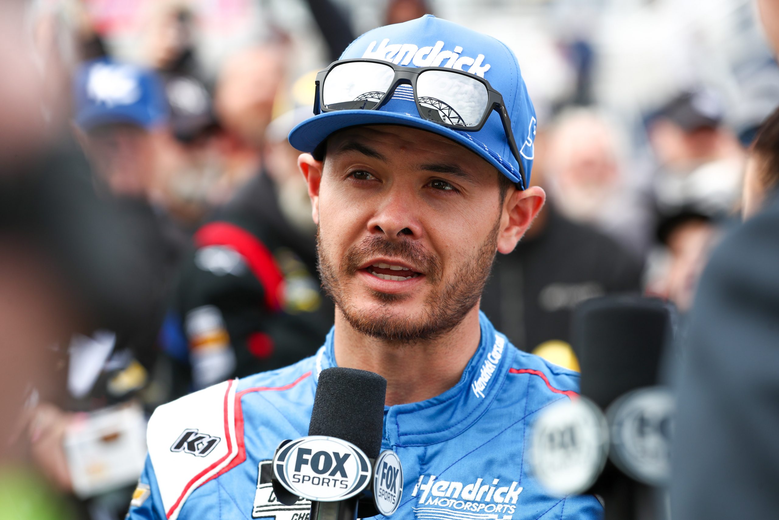 Kyle Larson was on the precipice of his first Cup win of 2023. (Photo: Erik Smith | The Podium Finish)
