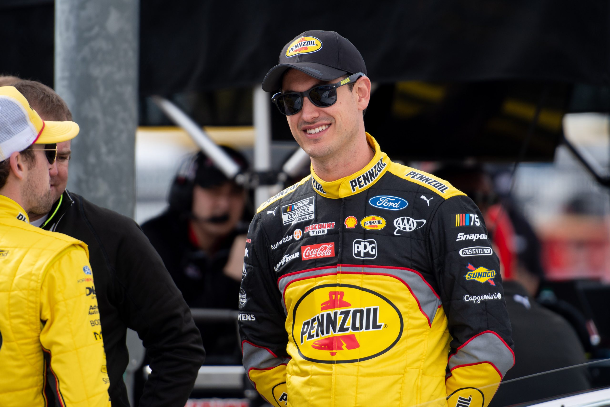 When Joey Logano is all smiles, it is usually bad news for the competition. (Photo: Myk Crawford | The Podium Finish)