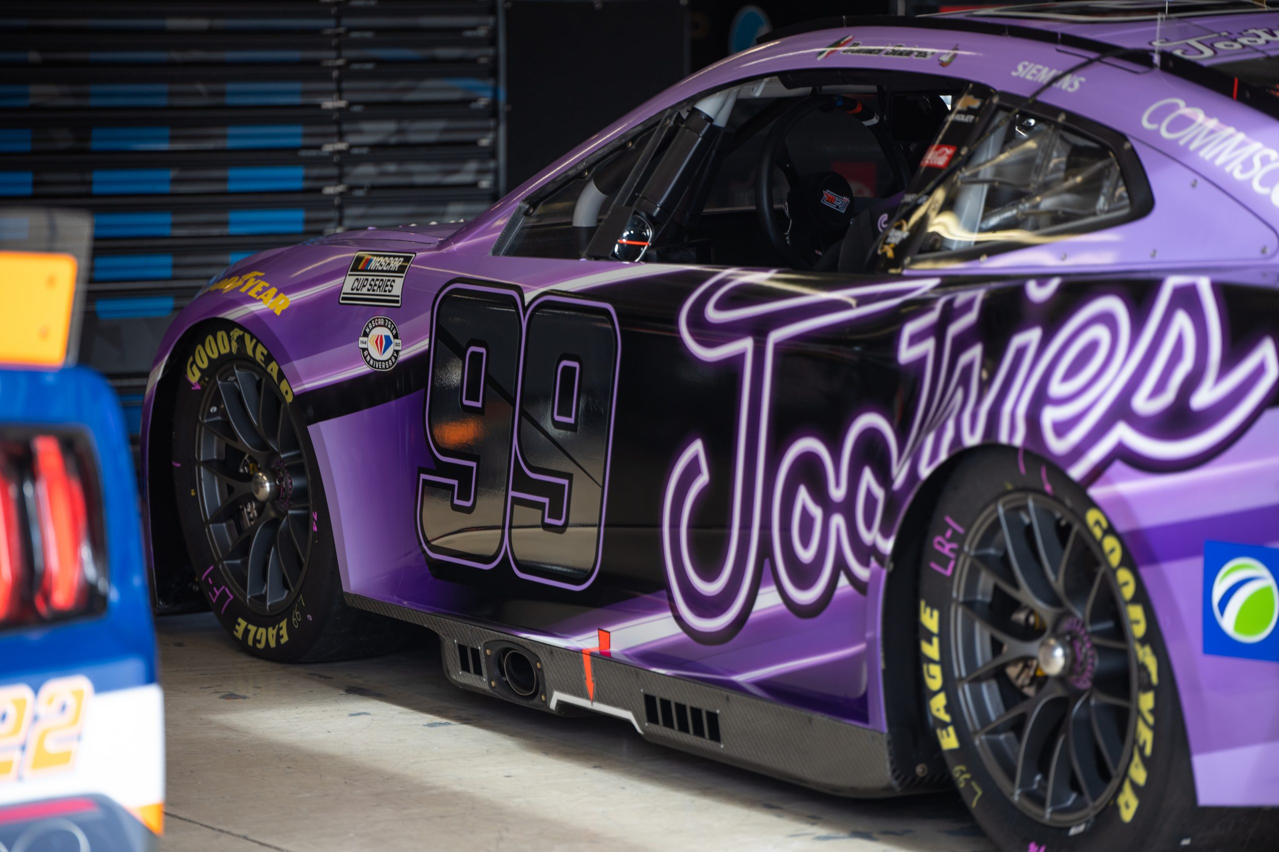Daniel Suárez's No. 99 ride may be a favorite of FOX NASCAR's Clint Bowyer in terms of its livery for Sunday's Ambetter Health 400 at Atlanta. (Photo: Riley Thompson | The Podium Finish)