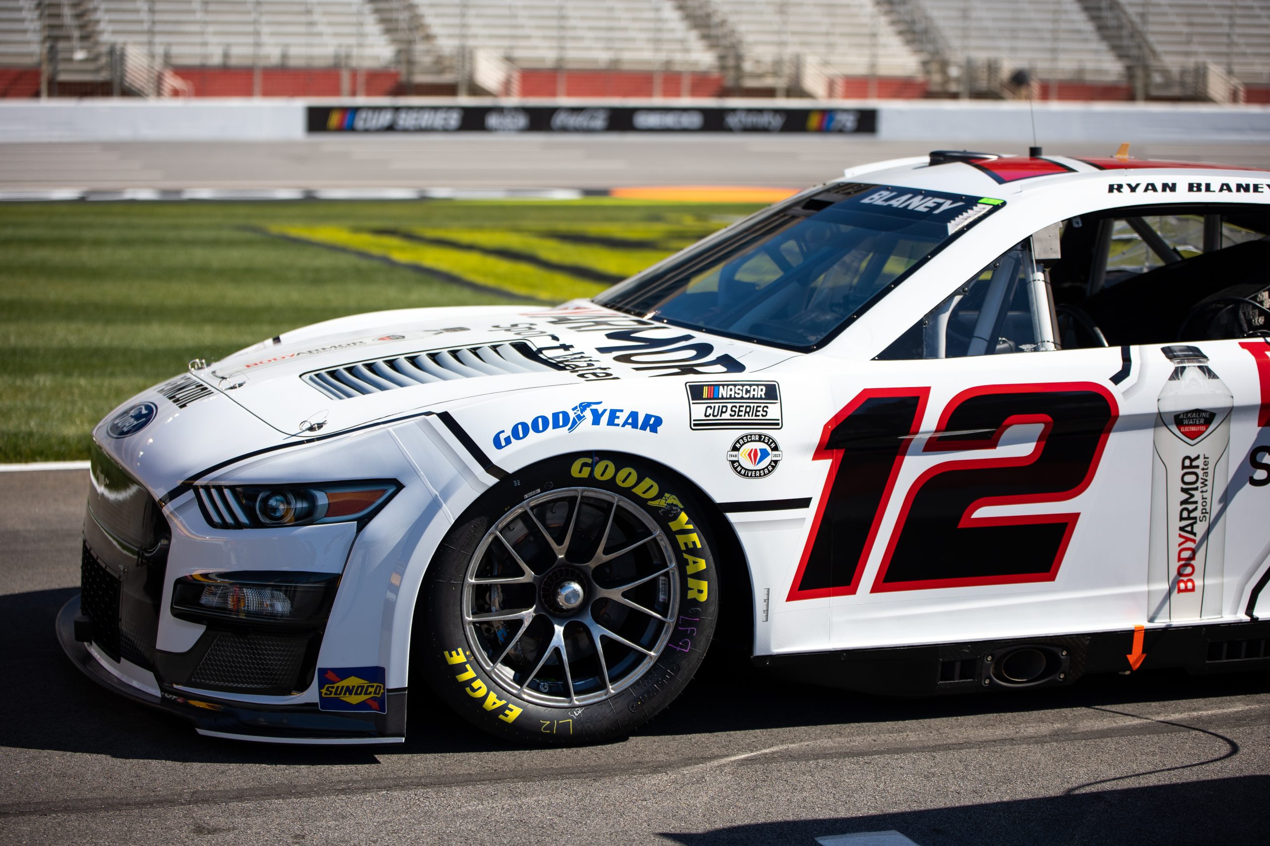 Blaney's No. 12 ride sports some new colors. (Photo: Riley Thompson | The Podium Finish)