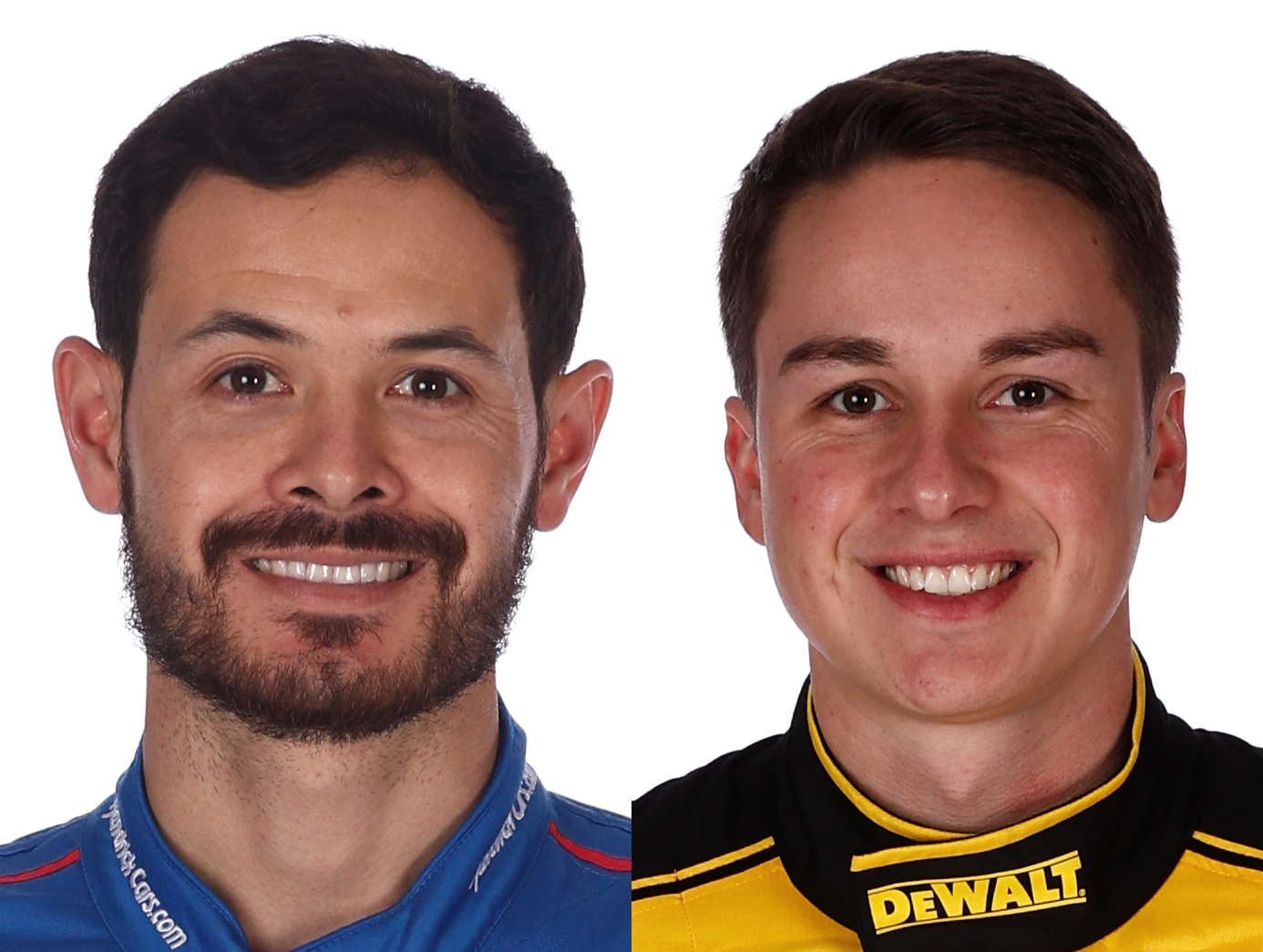 Kyle Larson and Christopher Bell (Photo: Chris Graythen | Getty Images)