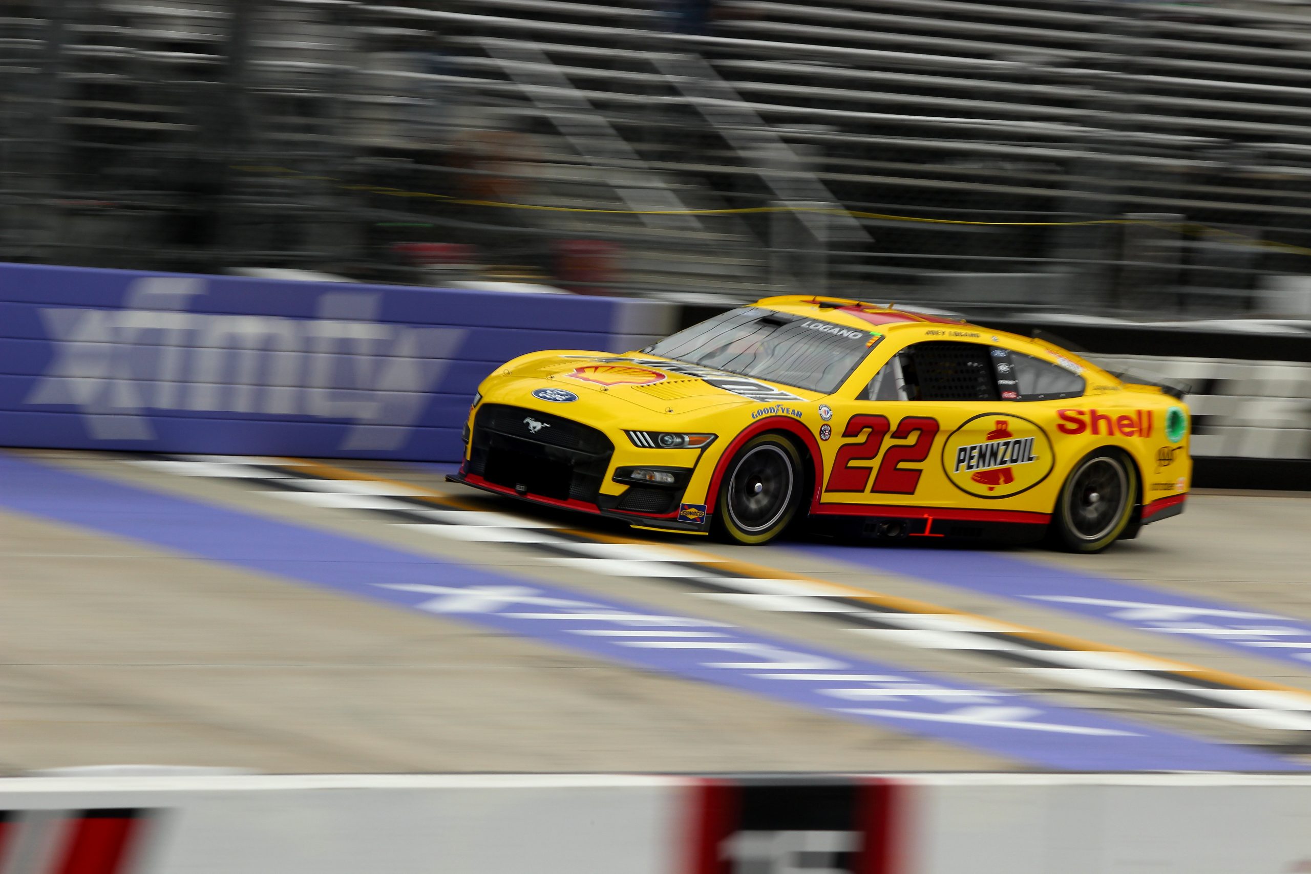 Logano expects the track conditions to change or evolve once more rubber is on the concrete surface at Dover. (Photo: Josh Jones | The Podium Finish)