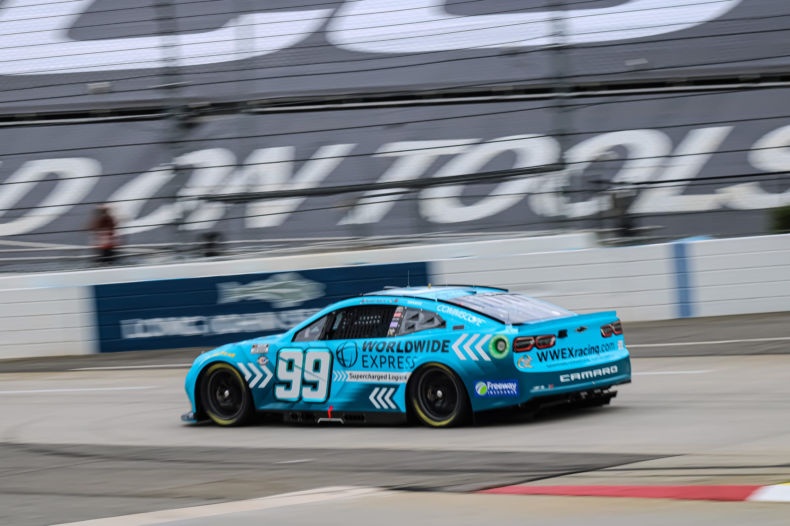 Can the low downforce package's successes this year carry over into Sunday's NOCO 400? (Photo: Trish McCormack | The Podium Finish)