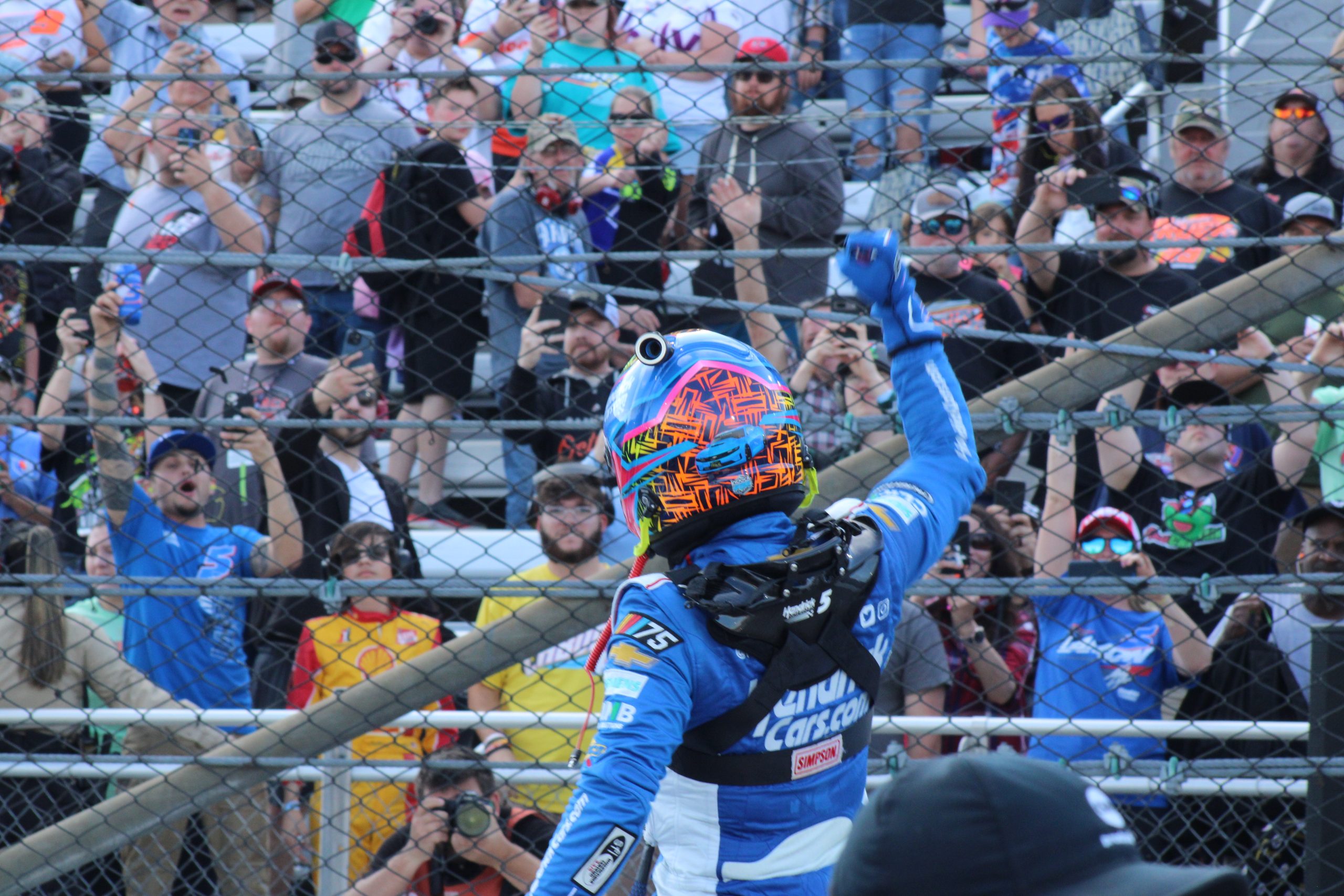 Kyle Larson finally conquered Martinsville Speedway. (Photo: Trish McCormack | The Podium Finish)