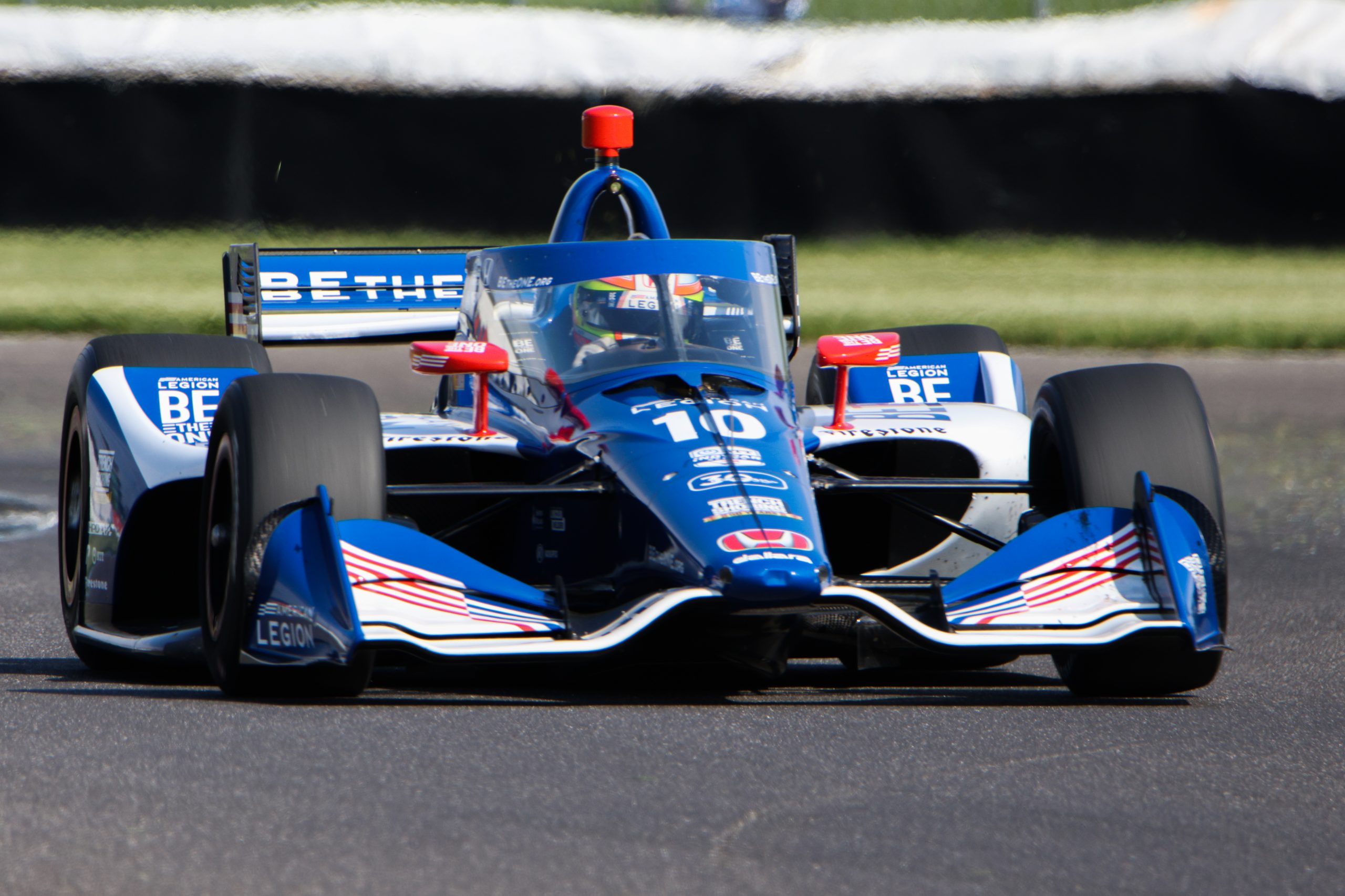 Alex Palou has been fast in both practices at Indy. (Photo: Wayne Riegle|TPF)