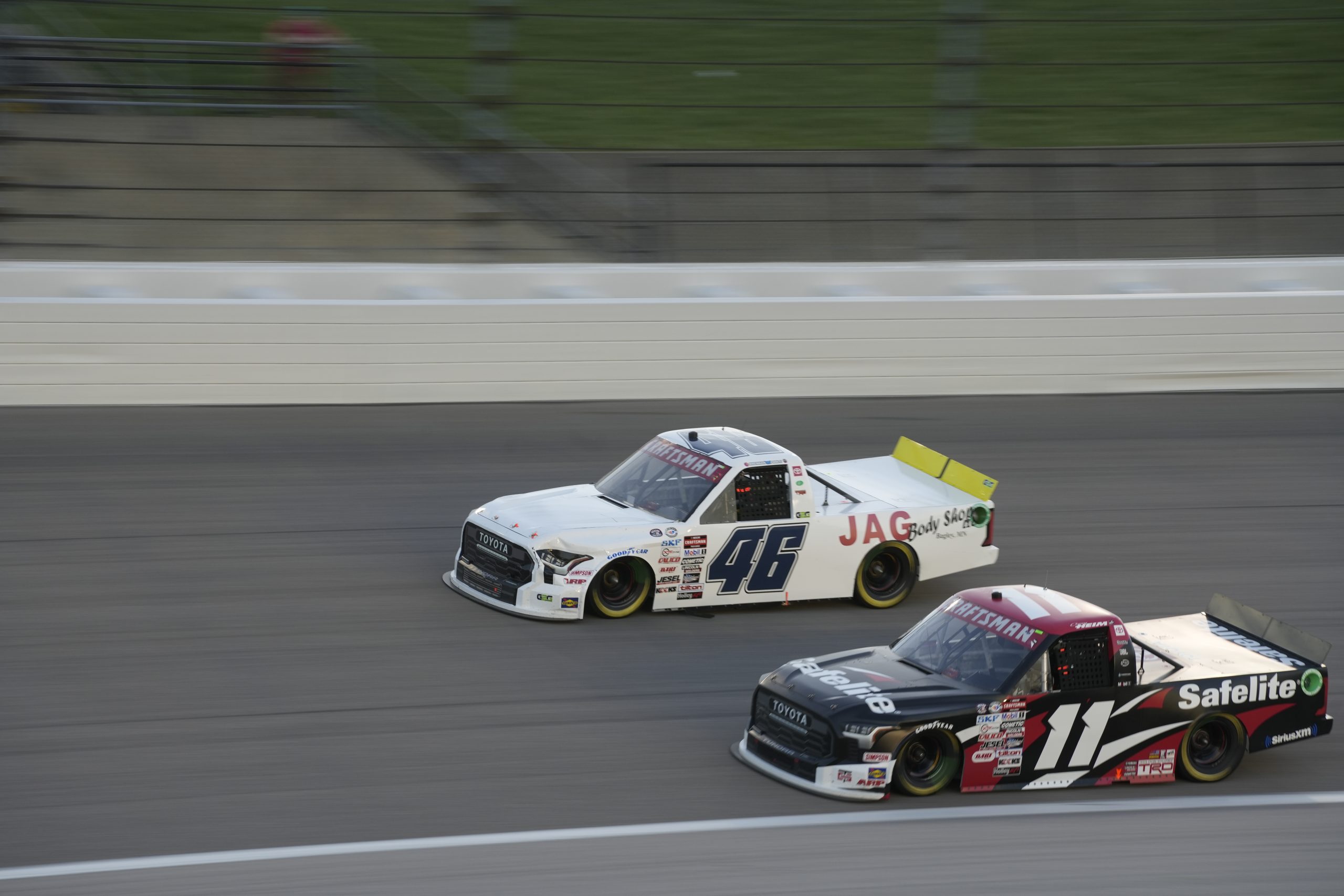 Grant Enfinger Emerges Victorious in Kansas Truck Race The Podium Finish
