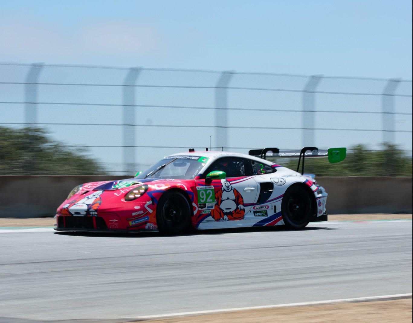 Two cars on the podium for the Kellymoss teams at Weathertech Raceway (Photo: Aaron Brink | TPF)