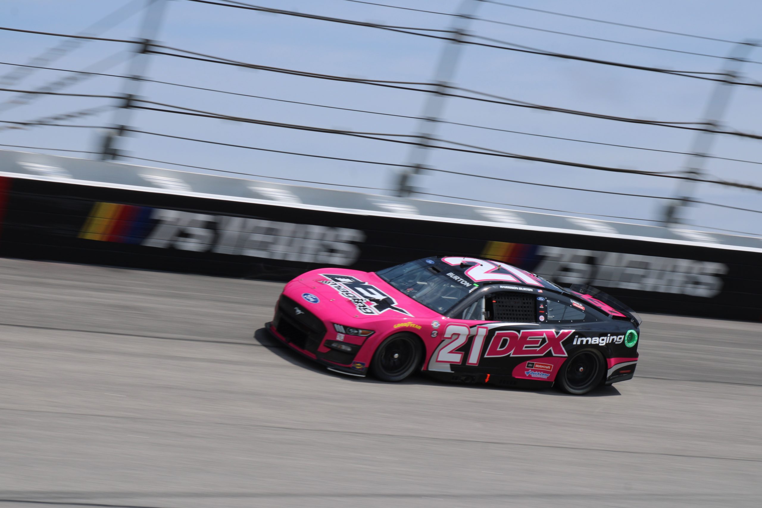 Burton overcame an early pit stop miscue to tally a sixth in the Goodyear 400. (Photo: Trish McCormack | The Podium Finish)