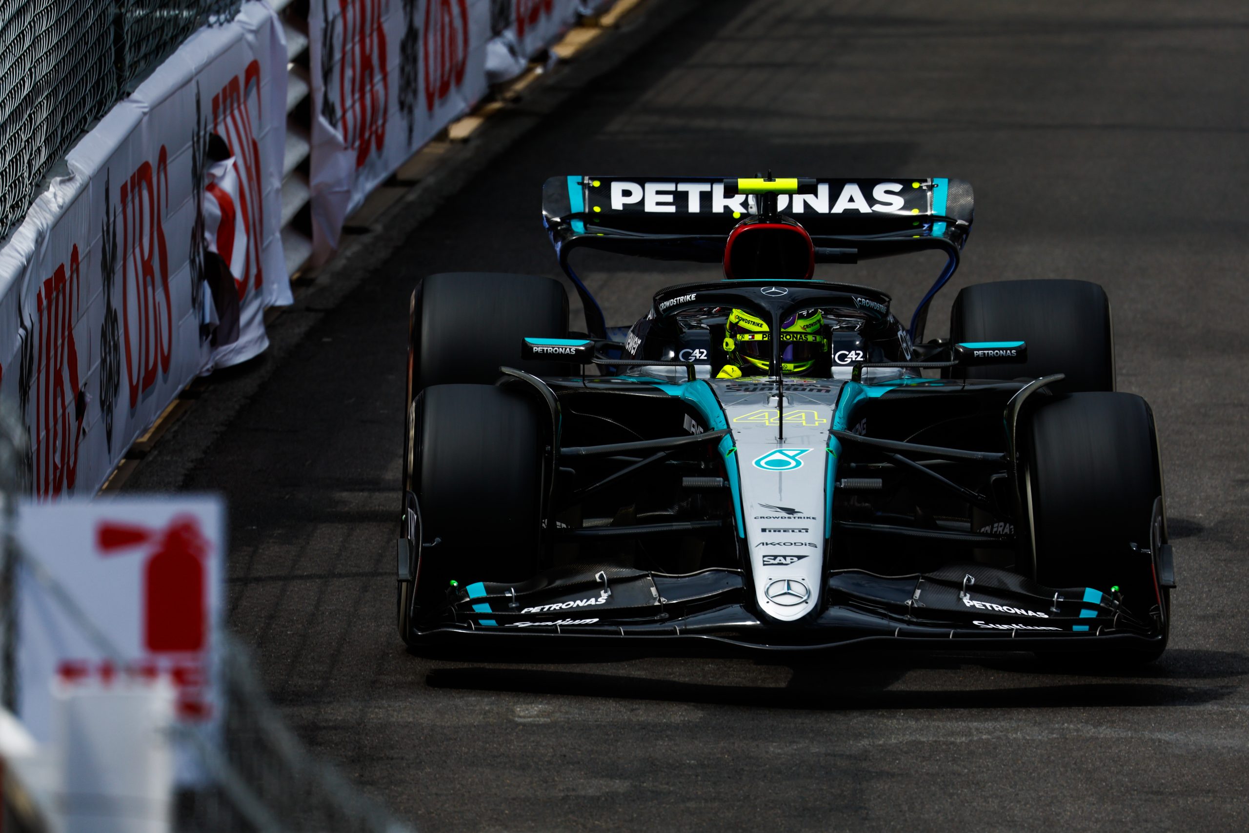 Formel 1 - Mercedes-AMG Petronas Motorsport, Großer Preis von Monaco 2024. Lewis Hamilton Formula One - Mercedes-AMG Petronas Motorsport, Monaco GP 2024. Lewis Hamilton (Source: Mercedes-Benz Media)
