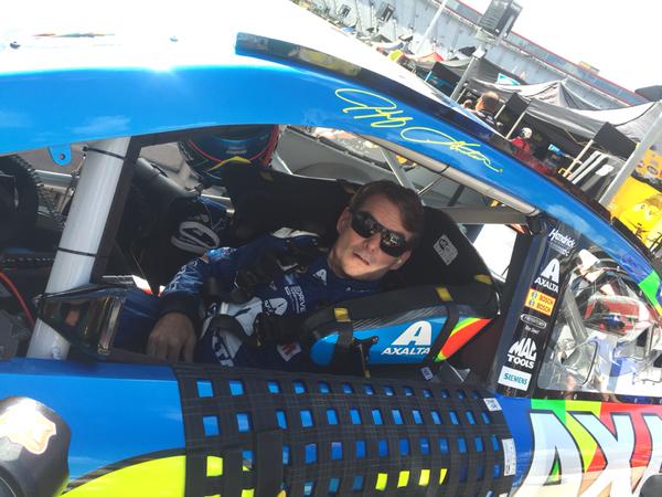 Jeff Gordon is ready to go back to the past to race the rainbow No. 24 Chevy with Sunoco gas.