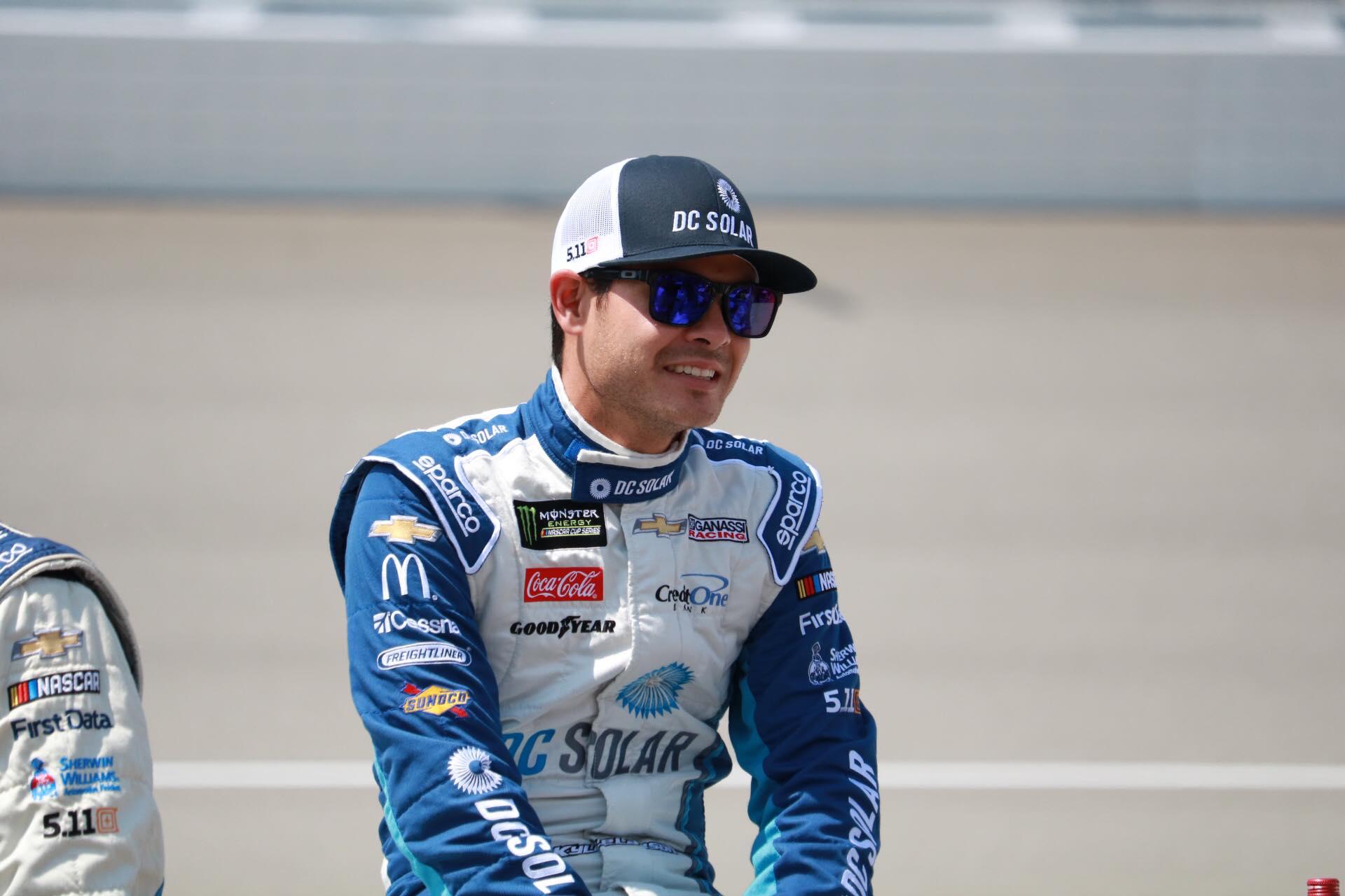 As can be, Kyle Larson smiles about his opportunities to be one of the most versatile racers in NASCAR. (Photo Credit: Kathleen Cassidy/TPF)