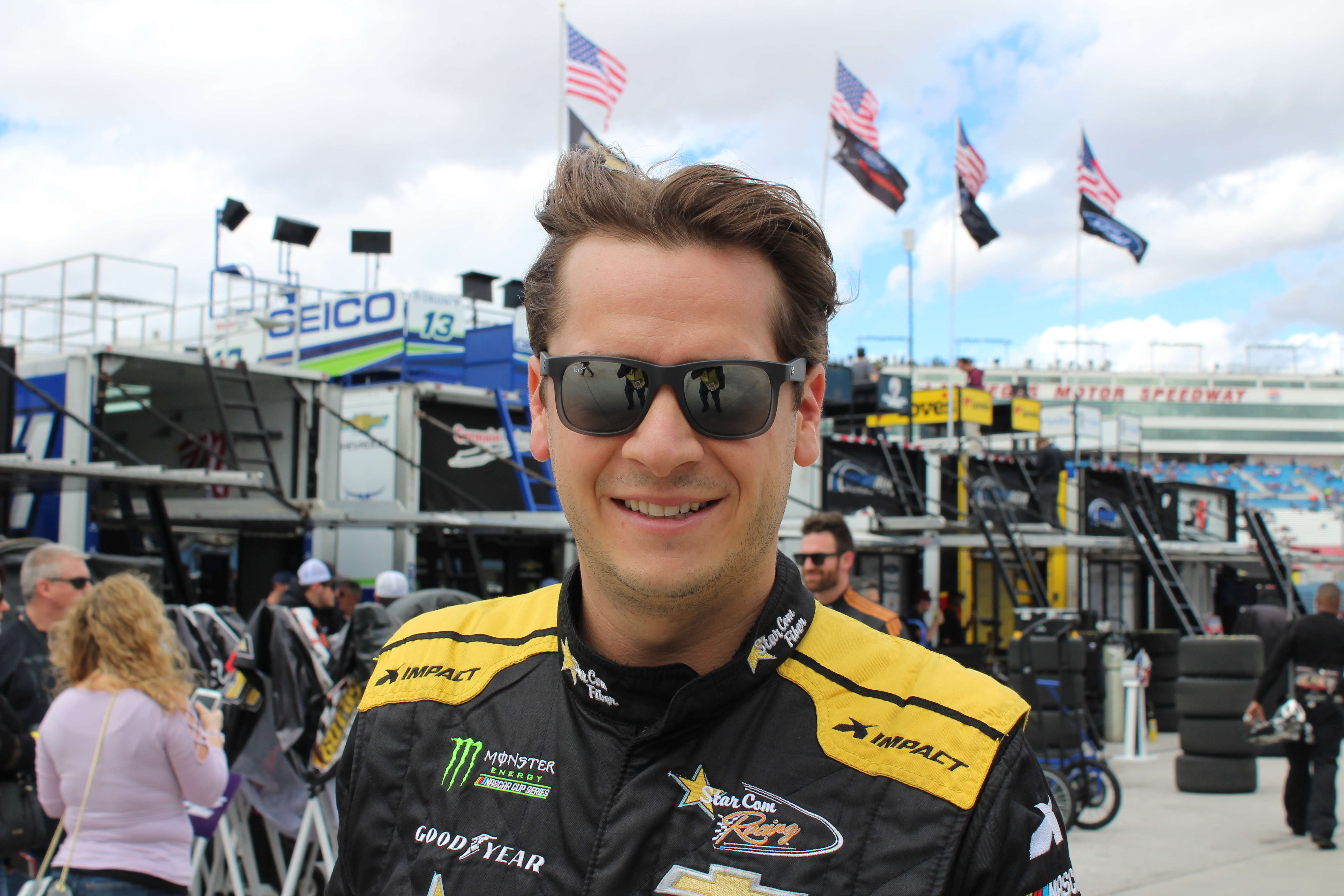 From Las Vegas to Phoenix, a now short haired Landon Cassill stops by for his monthly column! (Photo Credit: Jose L. Acero Jr./TPF)