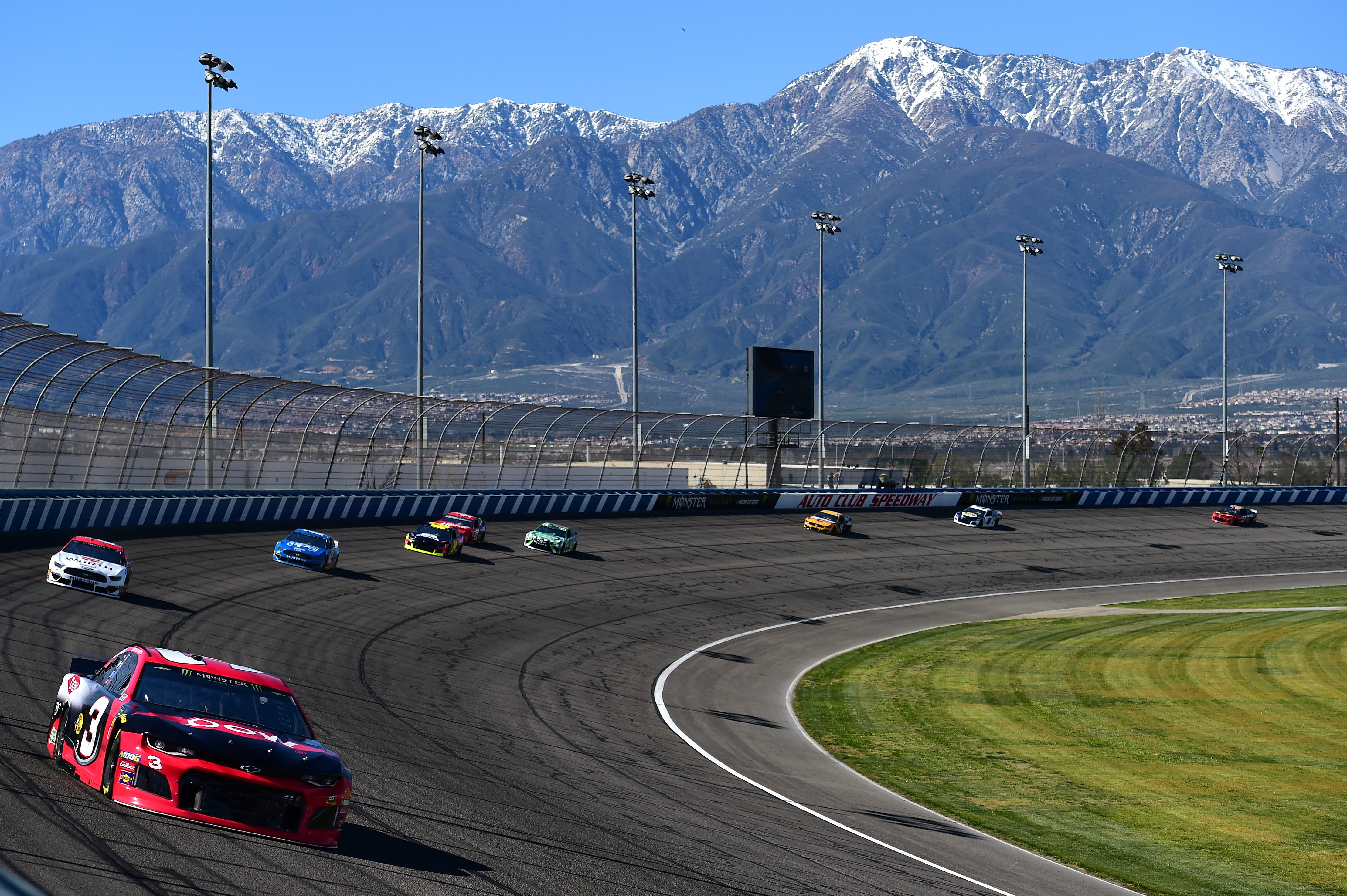Might Austin Dillon or another Chevy team win today's Auto Club 400 at Fontana? (Photo by Jared C. Tilton/Getty Images)