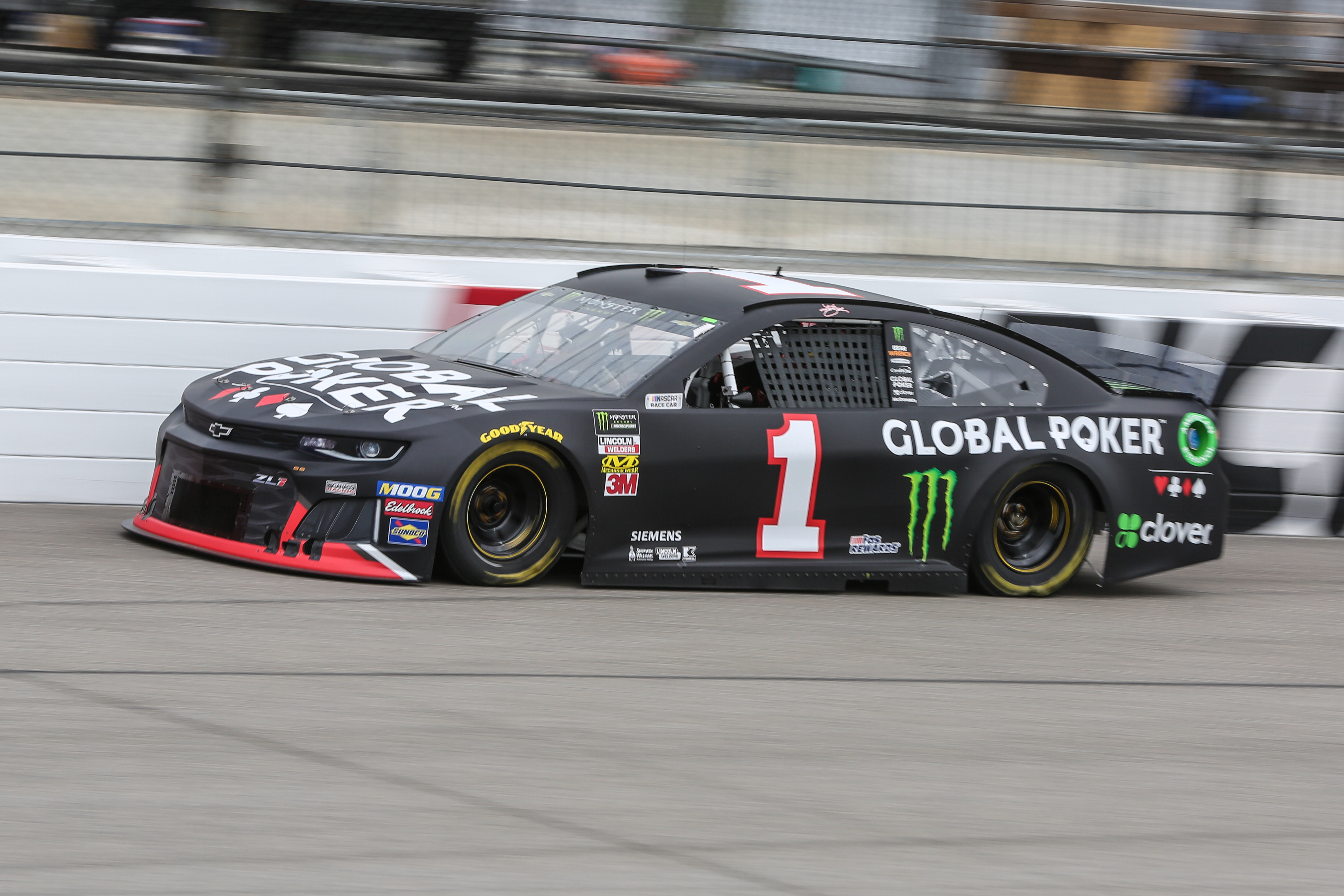 Above all, Kurt Busch hopes to be number one in tonight's Toyota Owners 400 at Richmond. (Photo Credit: Jonathan Huff/TPF)