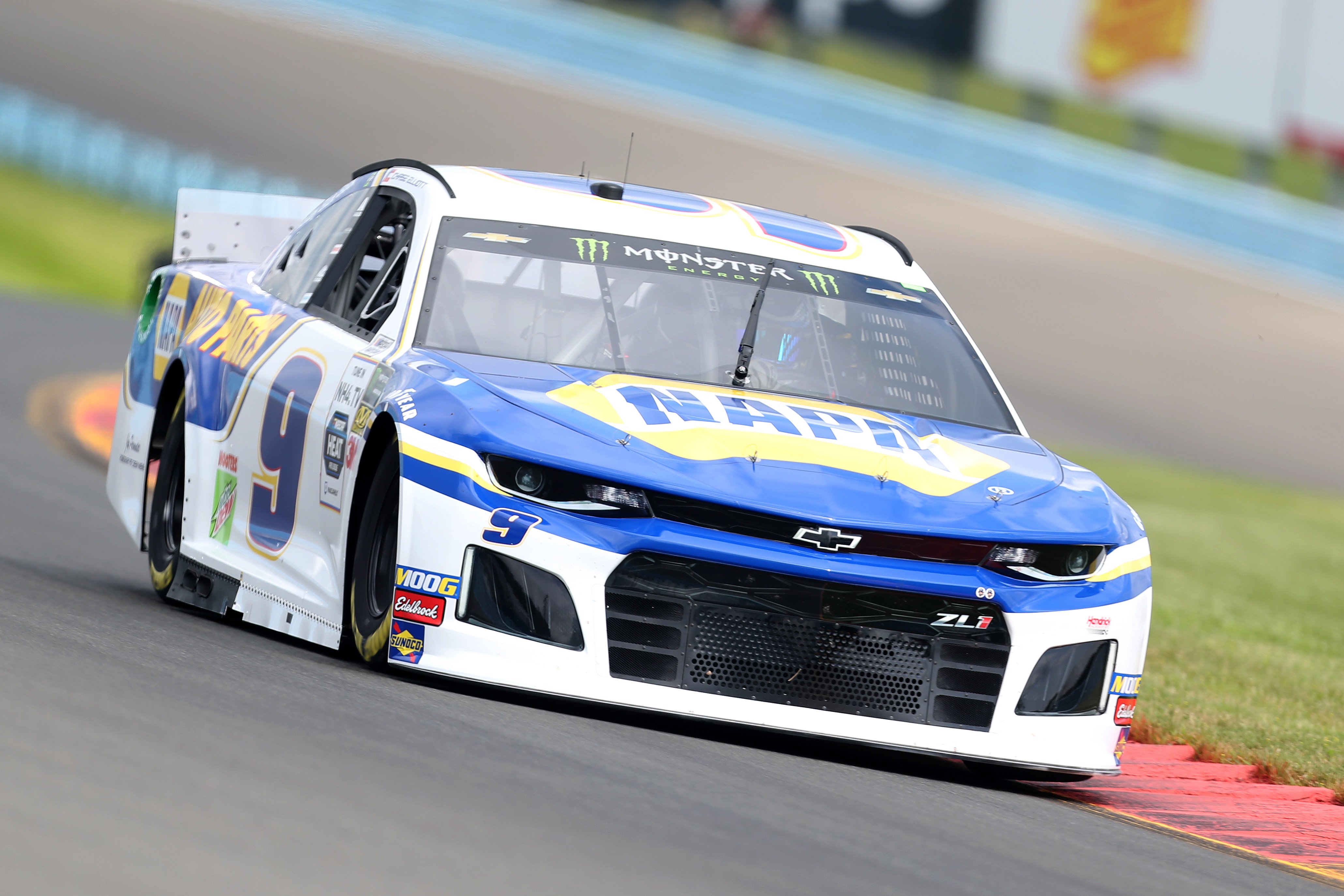 Can Chase Elliott make it back-to-back wins in today's Go Bowling at The Glen? (Photo Credit: Matt Sullivan/Getty Images)