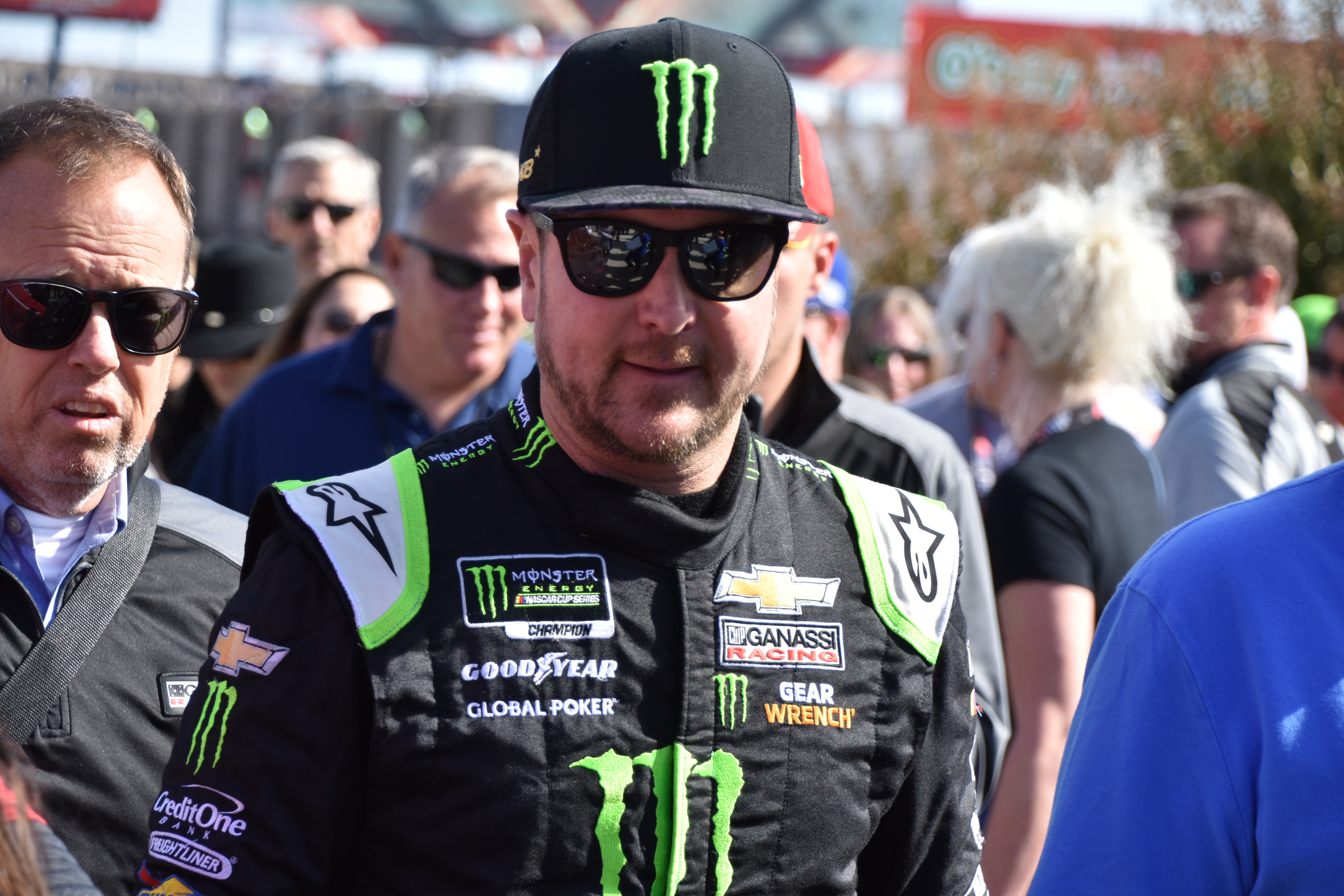 By all means, Kurt Busch seems ageless behind the wheel of the No. 1 Monster Energy Chevy. (Photo Credit: Sean Folsom/TPF)