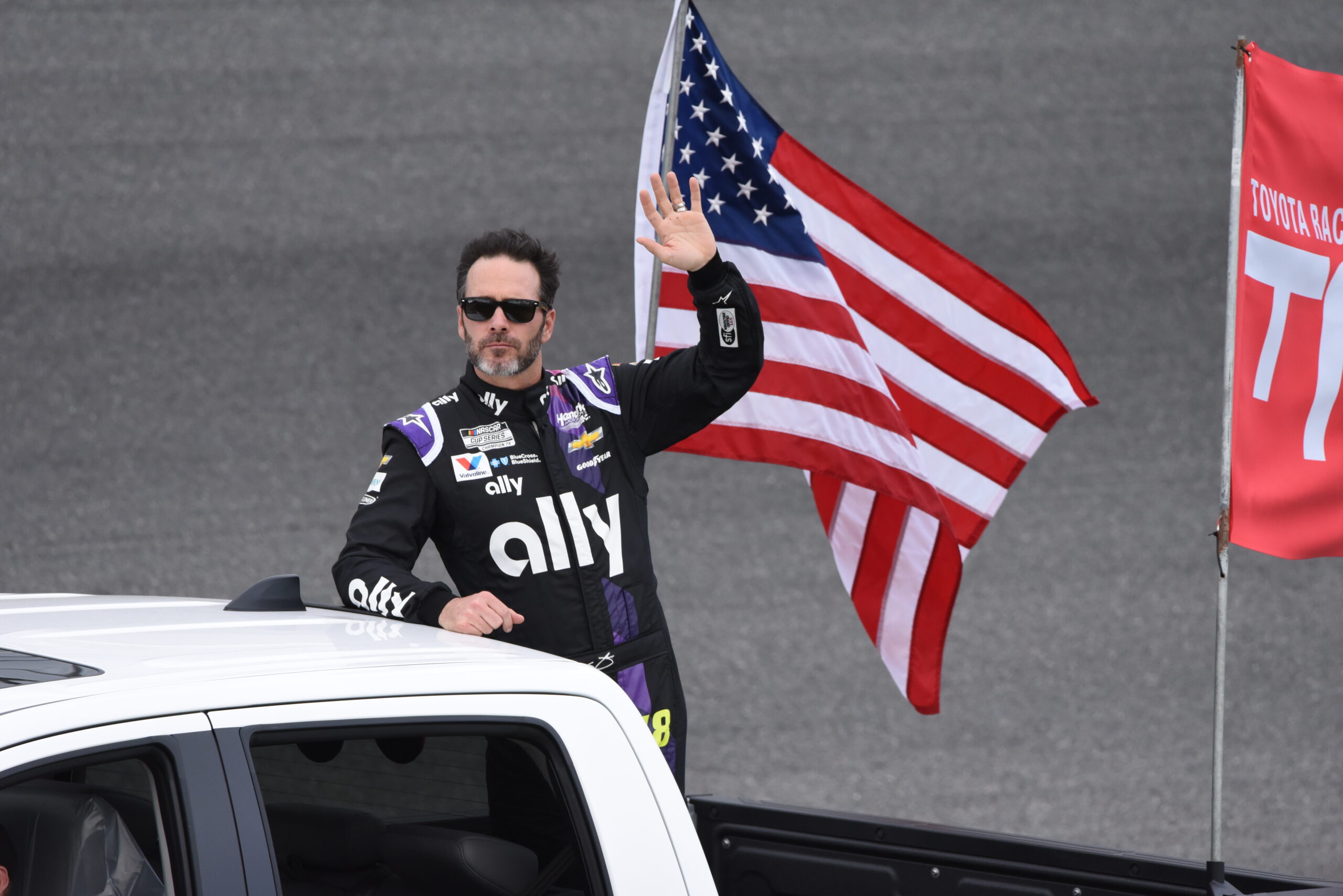 Undoubtedly, Jimmie Johnson remains focused on chasing NASCAR history. (Photo Credit: Luis Torres)
