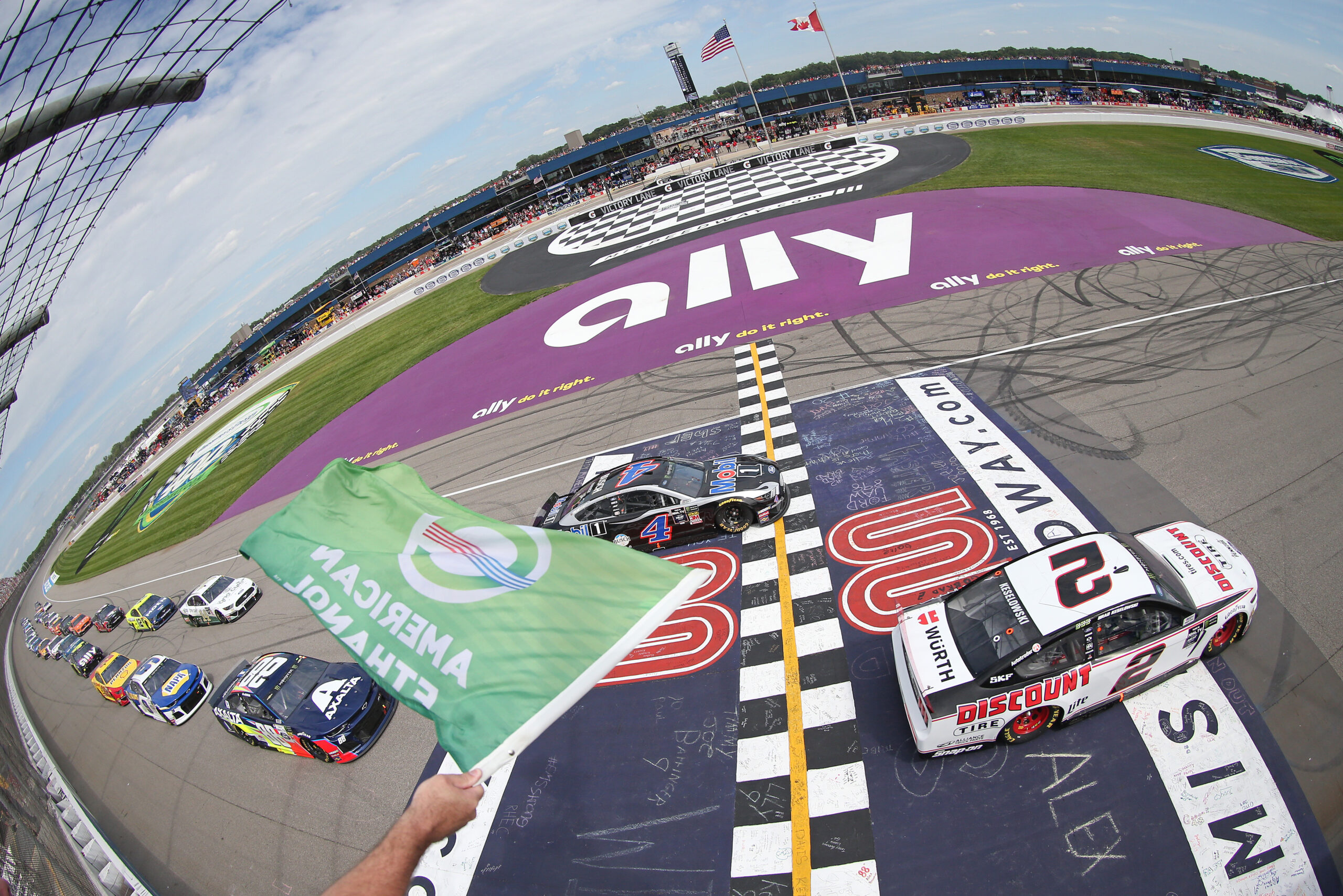 Indeed, it's twice the Michigan fun with this weekend's FireKeepers Casino 400 and Consumers Energy 400! (Photo Credit: Matt Sullivan/Getty Images)