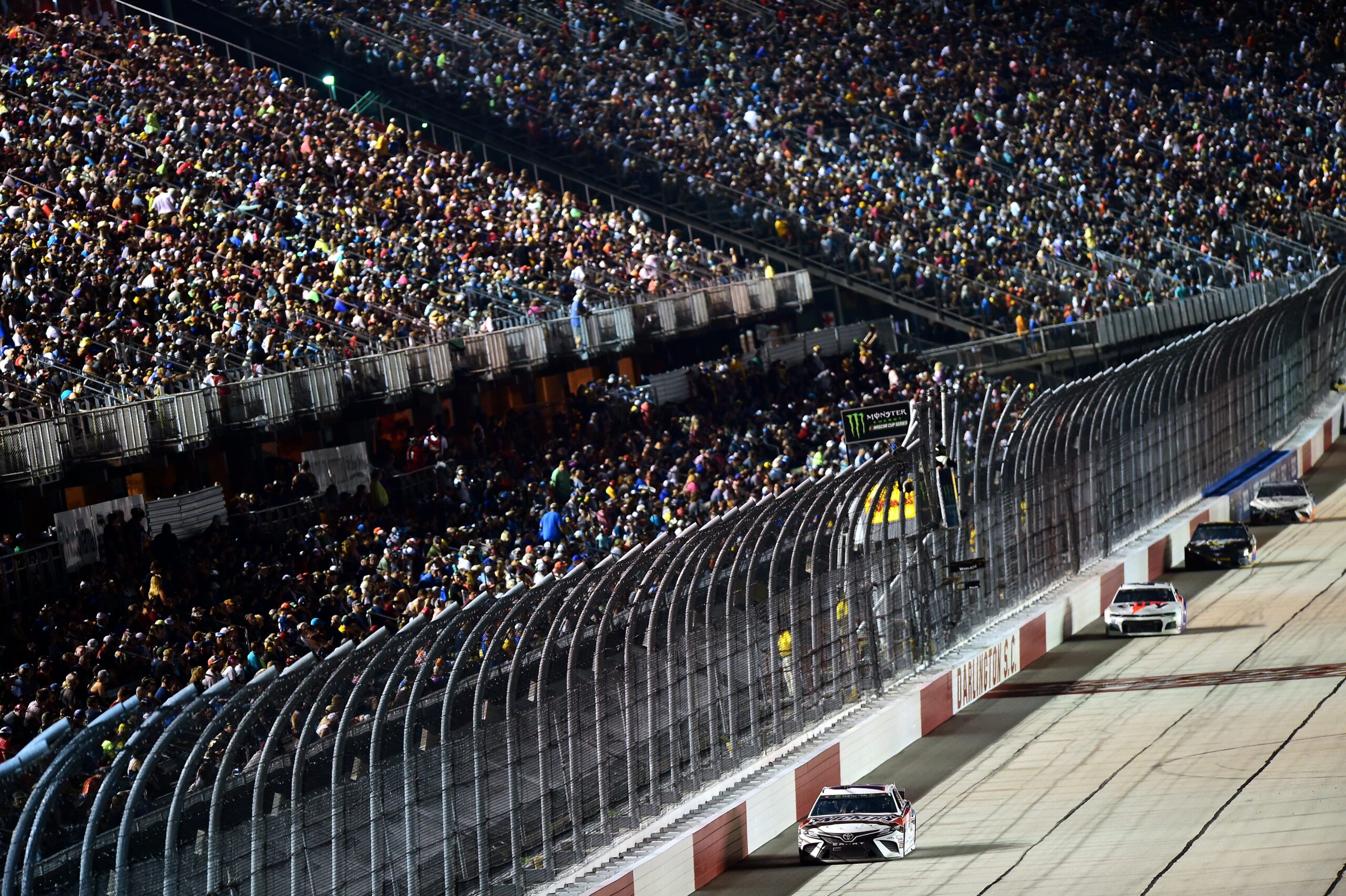 Surely, the Cook Out Southern 500's throwback atmosphere means all-out Playoff action! (Photo Credit: Jared C. Tilton/Getty Images)