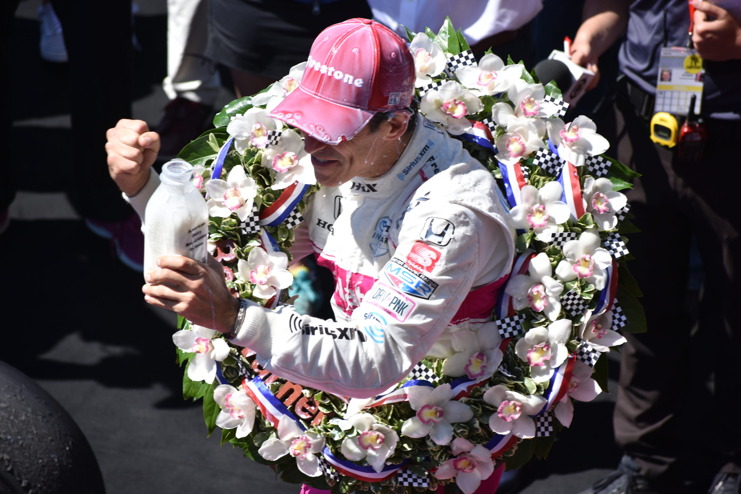 All things considered, Helio Castroneves made for a magical moment at Indy. (Photo: Luis Torres/The Podium Finish)