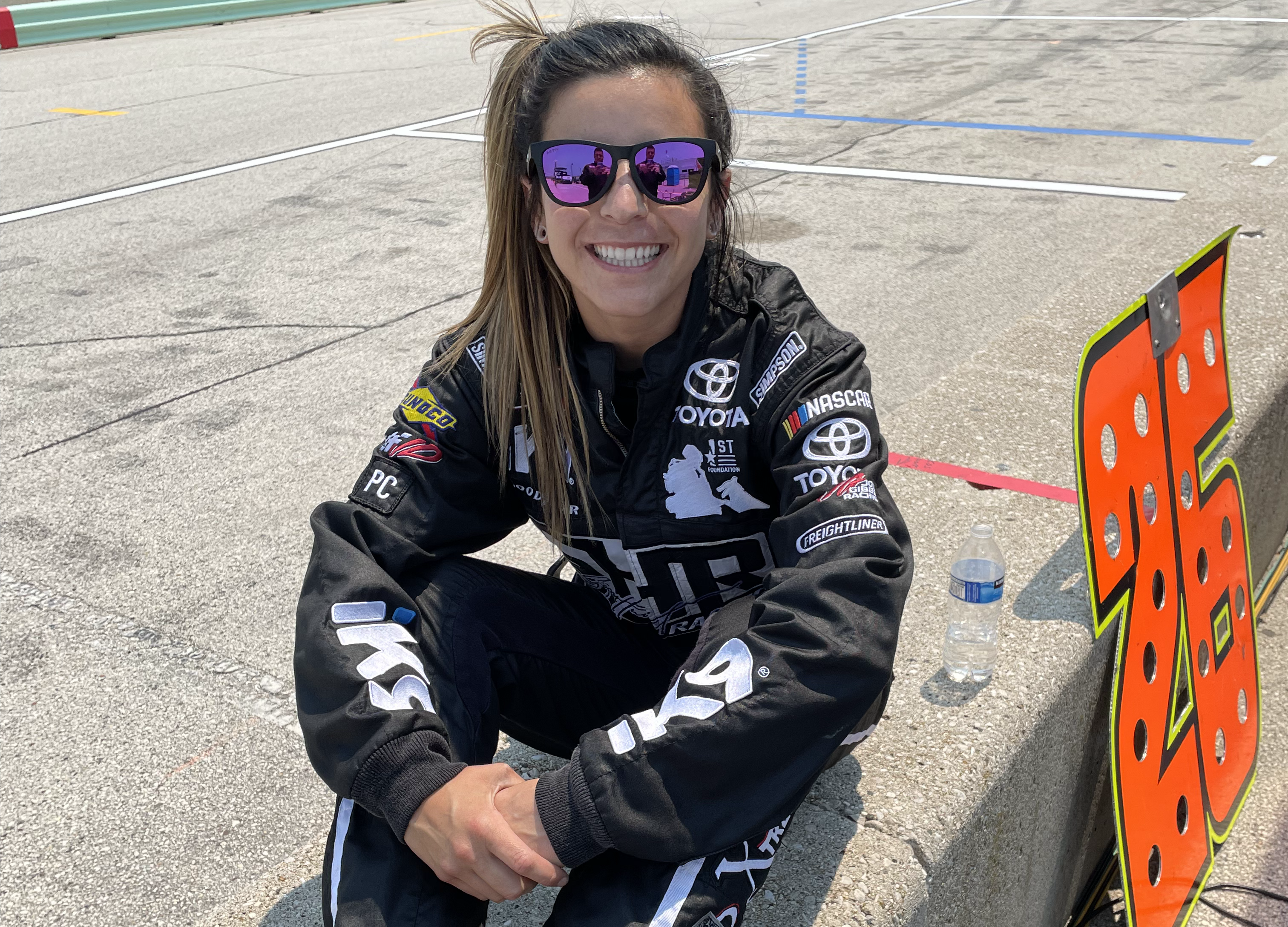 Surely, Breanna O'Leary's future in NASCAR shines brightly. (Photo: Breanna O'Leary)