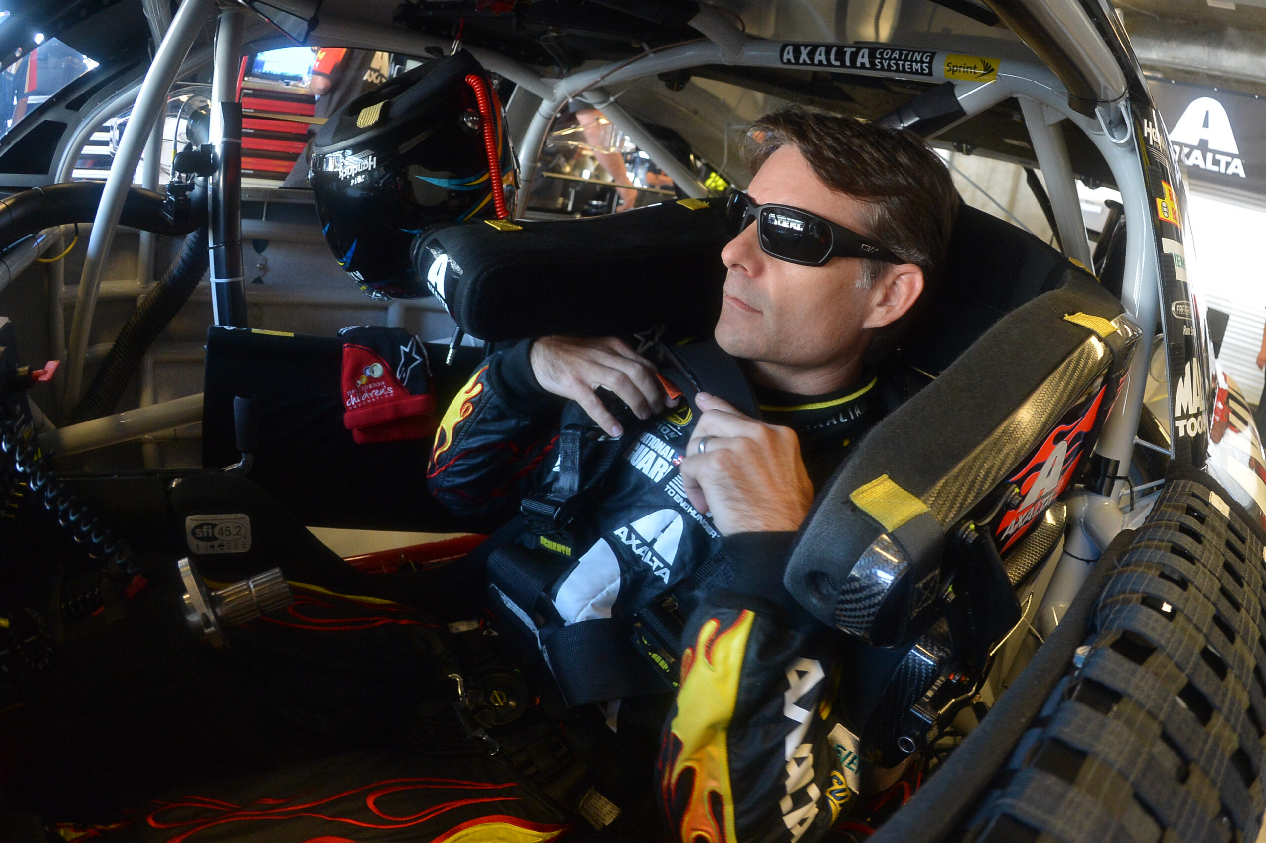 Namely, Jeff Gordon appreciates those who supported him in his early years in NASCAR. (Photo: Chris Owens)