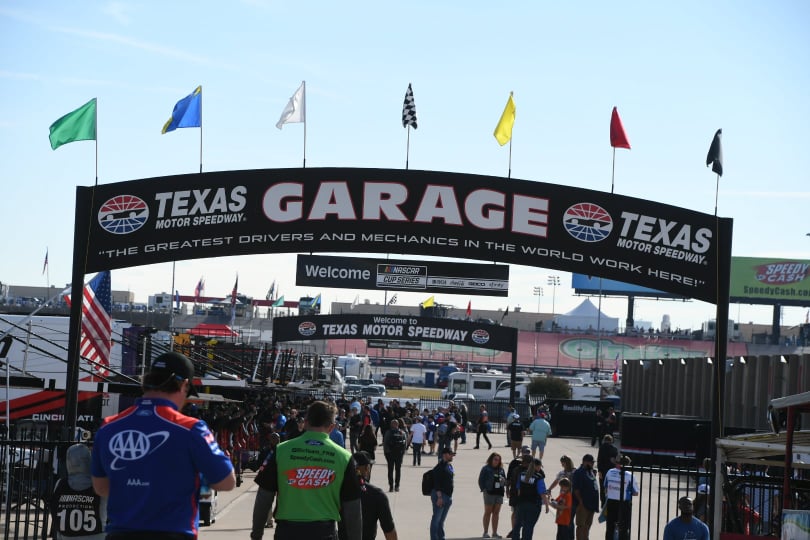 Indeed, the greatest in racing walk through these pearly gates of Texas. (Photo: Sean Folsom | The Podium Finish)