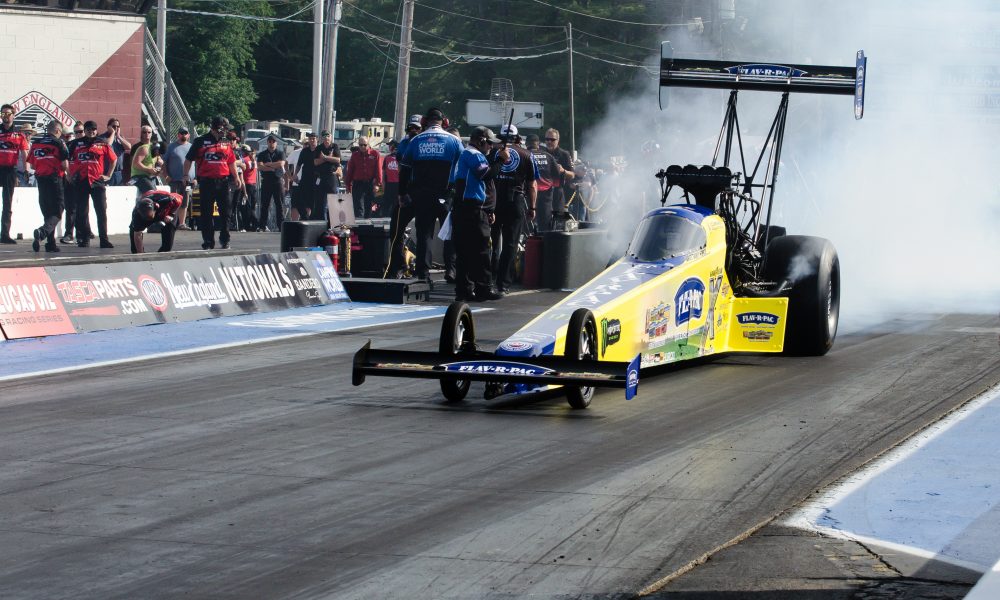 Brittany Force blazes a trail for women and her family's legacy in NHRA competition. (Photo: Allen Saucier)