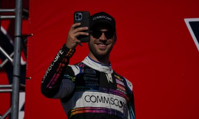 It may not be Selfie Sunday for Daniel Suárez at Pocono, but he's fired up. (Photo: Kathryne Porter | The Podium Finish)