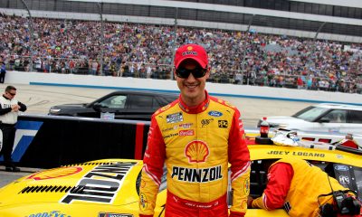 With two wins after 19 races in 2022, Joey Logano is all smiles ahead of Sunday's Ambetter 301. (Photo: Josh Jones | The Podium Finish)