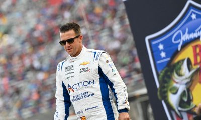 AJ Allmendinger was as cool as the other side of the pillow at Bristol. (Photo: Kevin Ritchie | The Podium Finish)