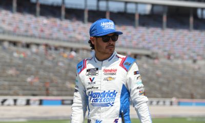 Kyle Larson looks forward to another race day at Texas. (Photo: Dylan Nadwodny | The Podium Finish)