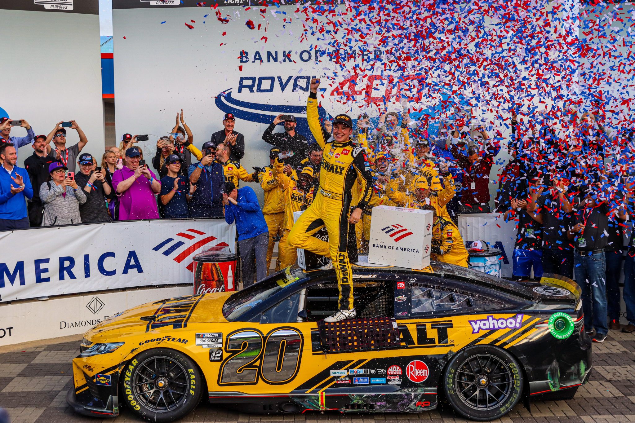 Bell Wins at Charlotte ROVAL, Rings His Way to Round of 8 The Podium