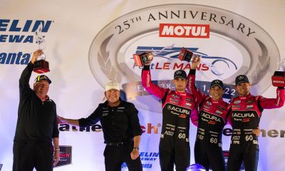 It was a night for a championship celebration for Meyer Shank Racing. (Photo: Riley Thompson | The Podium Finish)