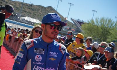 Kyle Larson earned a quiet ninth place finish, securing a seventh place finish in points. (Photo: Christopher Vargas | The Podium Finish)