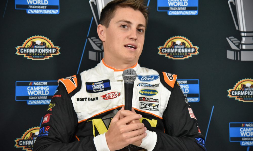 Zane Smith Hopes Third Time's the Charm for Truck Title The Podium Finish