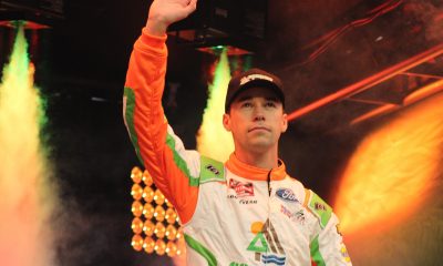 Ben Rhodes had a rather challenging time in Saturday night's WEATHER GUARD Truck Race on Dirt at Bristol. (Photo: Trish McCormack | The Podium Finish)