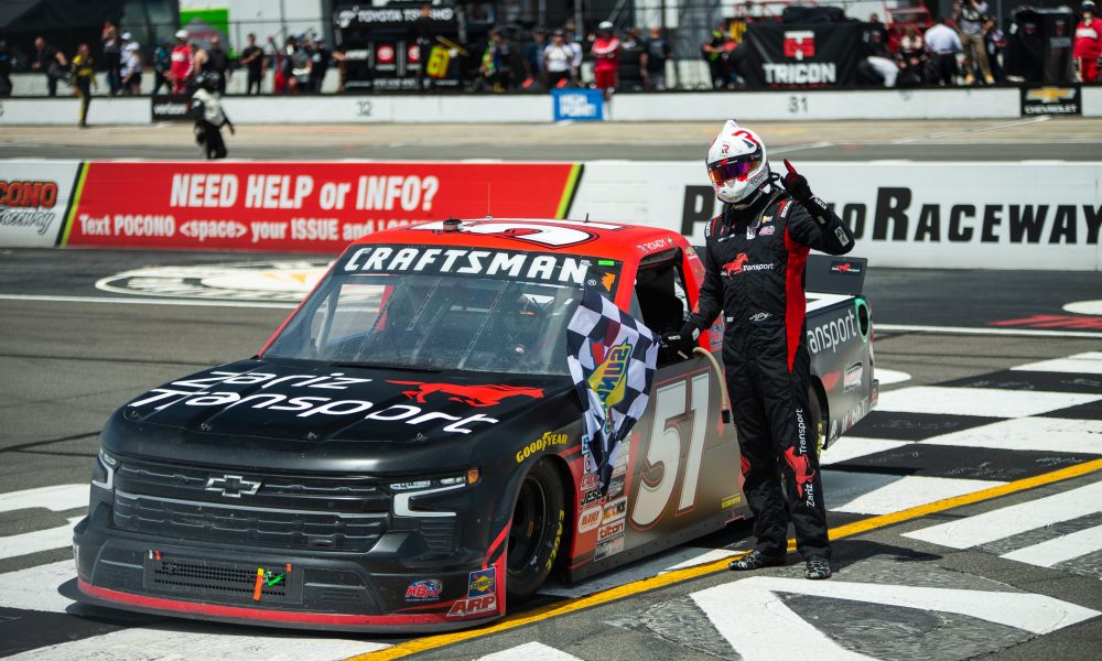 Kyle Busch Returns to Truck Victory Lane at Pocono