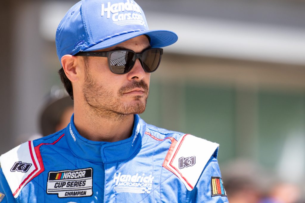 Kyle Larson Earns Respectable Eighth at Indianapolis