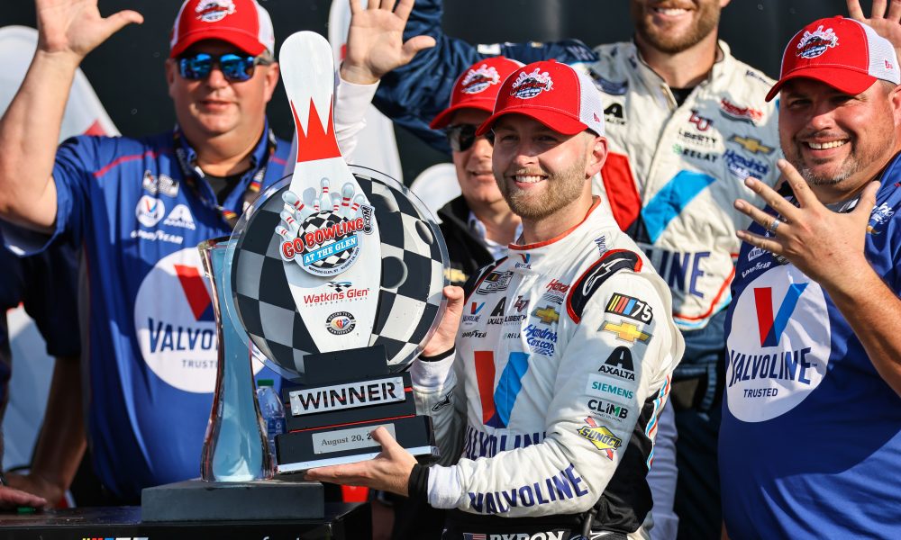 William Byron Strikes with Go Bowling at The Glen Victory