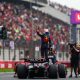 Max Verstappen of Oracle Red Bull Racing and The Netherlands celebrates finishing in first position in parc ferme during the F1 Grand Prix of China at Shanghai International Circuit on April 21, 2024 in Shanghai, China. (Photo by Peter Fox/Getty Images)