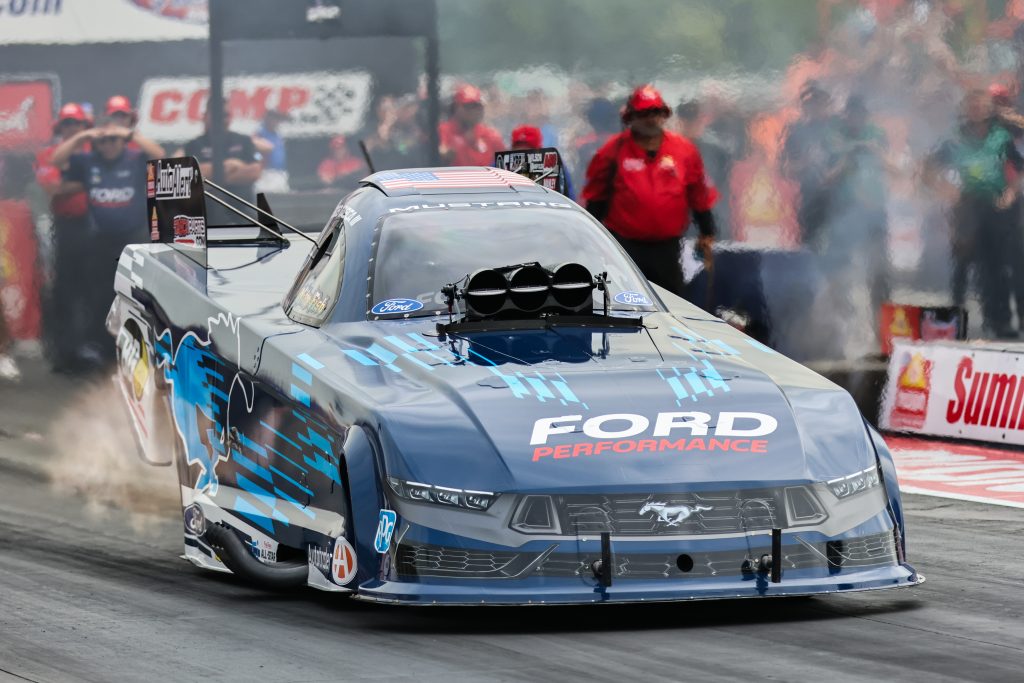 Bob Tasca III Gets Emotional Win at Summit Motorsports Park