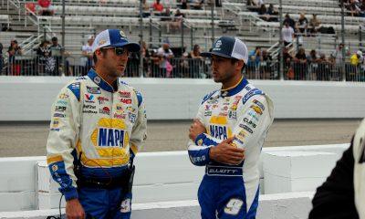 Chase Elliott and Alan Gustafson before the USA Today 301 at New Hampshire Motor Speedway on Sunday, June 23, 2024. (Photo: Josh Jones | The Podium Finish)