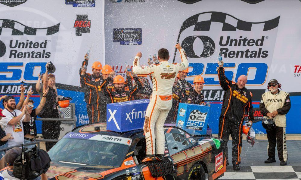Sammy Smith Wins and Advances at Talladega - The Podium Finish