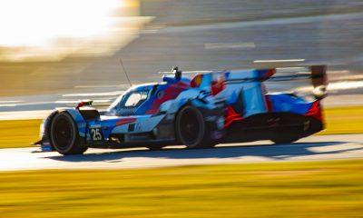 The No. 25 BMW M Team RLL GTP car during second practice at the Roar Before the Rolex 24 at Daytona International Speedway. (Photo: Jared Bokanoski | The Podium Finish)