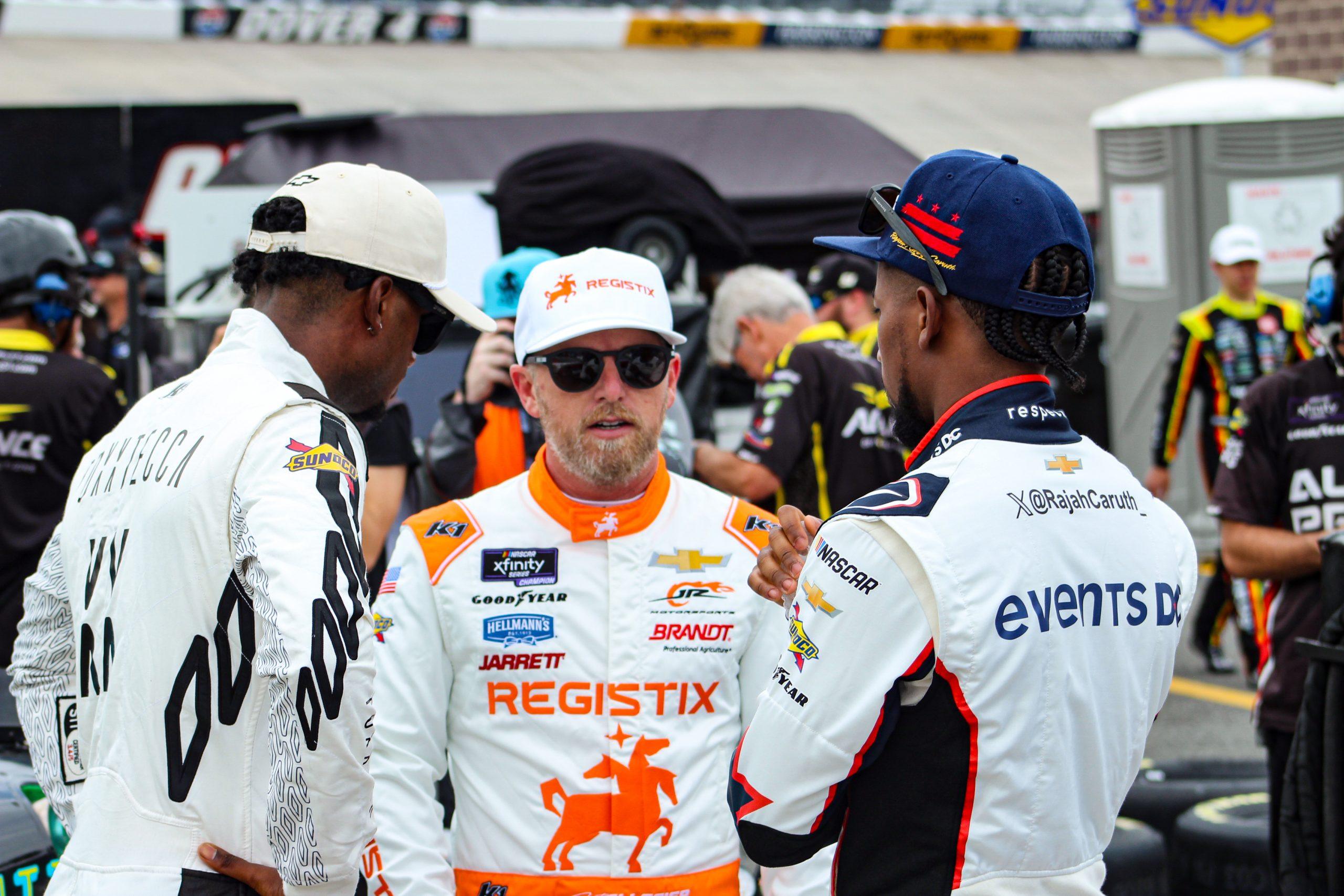 Lavar Scott, Justin Allgaier, Rajah Caruth