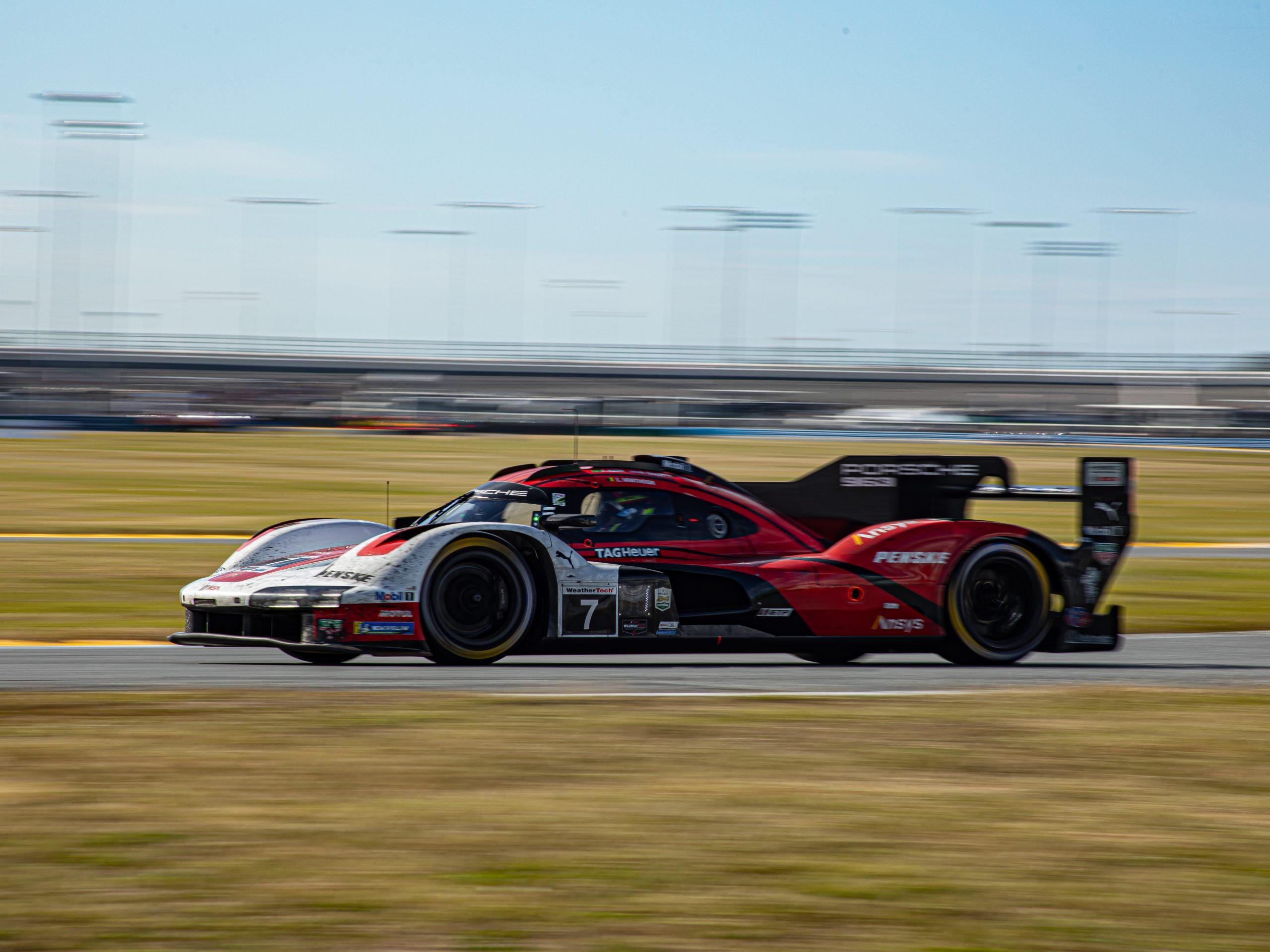 The Porsche Penske Motorsport 963 during the 2025 Rolex 24 at Daytona (Photo: Jared Bokanoski | The Podium Finish)