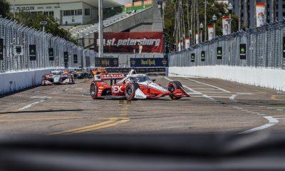 Scott McLaughlin on pace to a runner-up finish in the Firestone GP at St. Petersburg. (Photo: Donald Jenney | The Podium Finish)